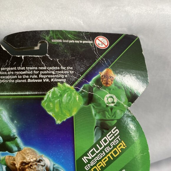 DC Comics Green Lantern Kilowog Movie Figure GL 03 Power Ring Mattel 2010 New - Picture 3 of 7